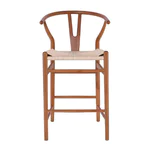 Дървен бар стол Lima-отпред