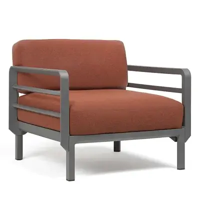 Градинско кресло K001 - цвят канела