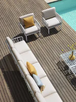 Градинско кресло с подлакътници K017 - примерна подредба