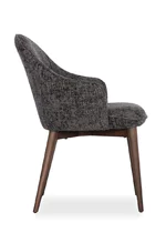 Трапезен стол с подлакътници Horizon - снимка в профил