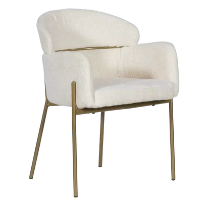 Трапезен стол с текстилна дамаска Crotone