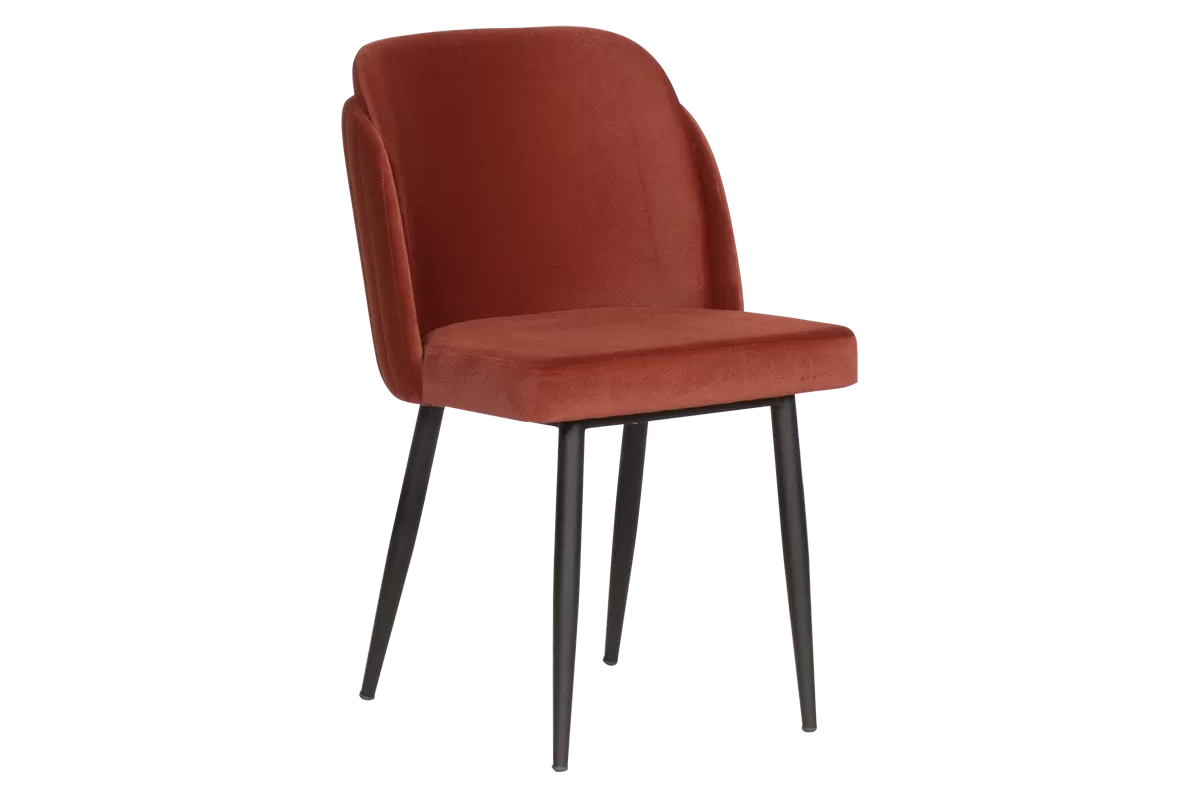 Трапезен стол с текстилна дамаска Zenne Трапезен стол с текстилна дамаска Zenne