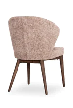 Трапезен стол с текстилна дамаска Swaive - снимка отзад