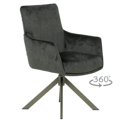 Трапезен стол с въртене на 360° Valga