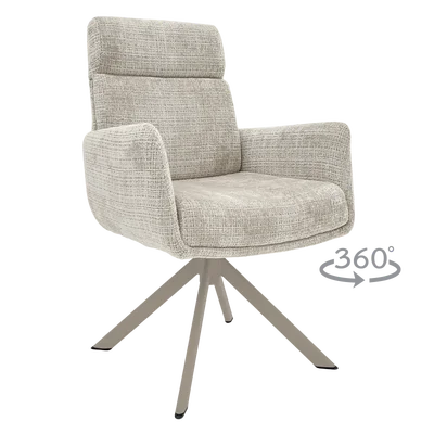 Трапезен стол с въртене на 360° Torva