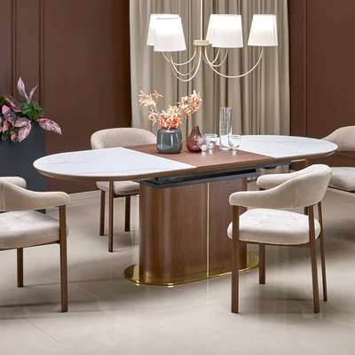 Разтегателна трапезна маса 160-220см M117