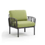 Градинско кресло с подлакътници K018 – светлозелен цвят