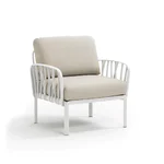 Градинско кресло с подлакътници K019 – светлосив цвят