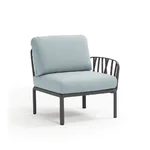 Градинско кресло с 1 подлакътник K021 - светлосин цвят