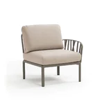 Градинско кресло с 1 подлакътник K022 - бежов цвят