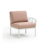 Градинско кресло с 1 подлакътник K023 - цвят сьомга