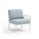 Градинско кресло с 1 подлакътник K023 - светлосин цвят