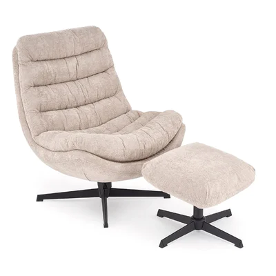 Кресло с функция въртене Olympic-капучино