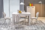 Трапезна маса с опция за разтягане M109 - цвят кашмир