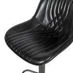 Бар стол с функция въртене на 360° Porus-близка снимка на дамаска