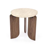 Кръгла холна маса Mambo травертин - малка