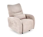 Кресло с електрически механизъм Saxon-бежов цвят