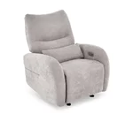 Кресло с електрически механизъм Saxon-сив цвят