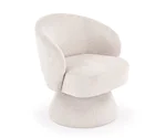Кресло с функция въртене Vecna-бежов цвят