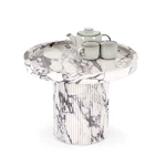 Кръгла холна маса Amaretto мрамор