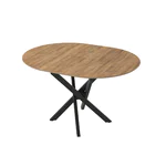 Кръгла трапезна маса Ruta дъб - разтегната