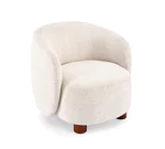 Ниско кресло Baker - цвят крем