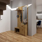 Портманто с огледало Pergo - вариант 2 - интериорна снимка